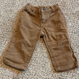 Janie and Jack Tan Corduroy Pants Size 6-12 Months | dress slacks | church